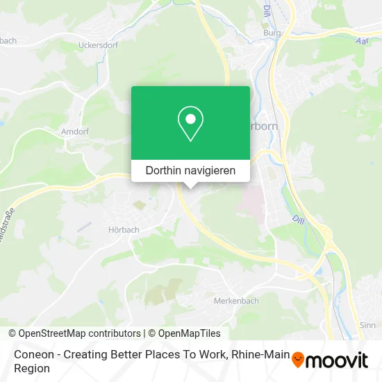 Coneon - Creating Better Places To Work Karte