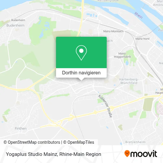 Yogaplus Studio Mainz Karte