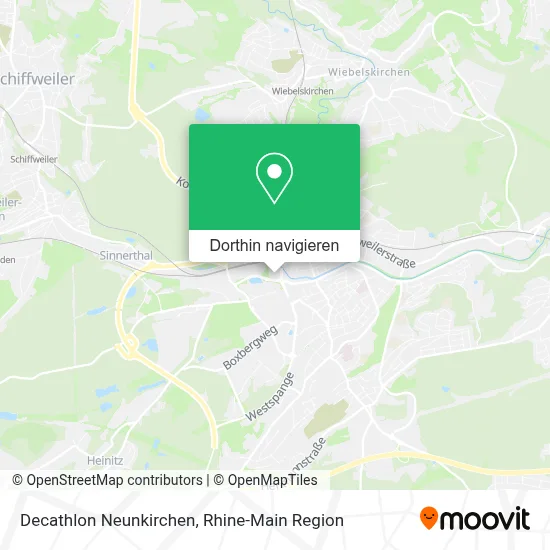Decathlon Neunkirchen Karte