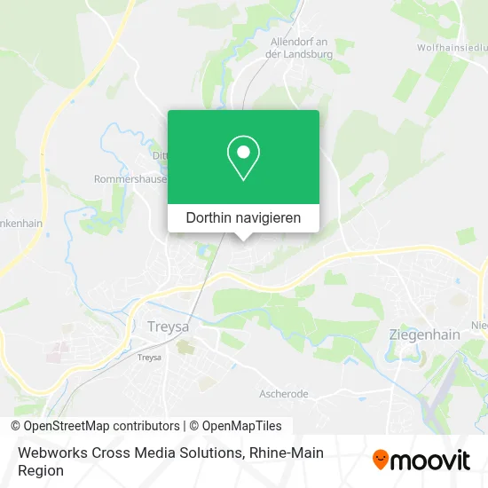 Webworks Cross Media Solutions Karte