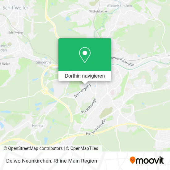 Delwo Neunkirchen Karte