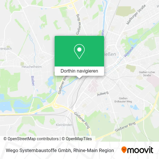 Wego Systembaustoffe Gmbh Karte