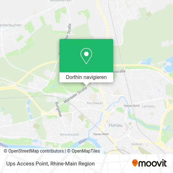 Ups Access Point Karte