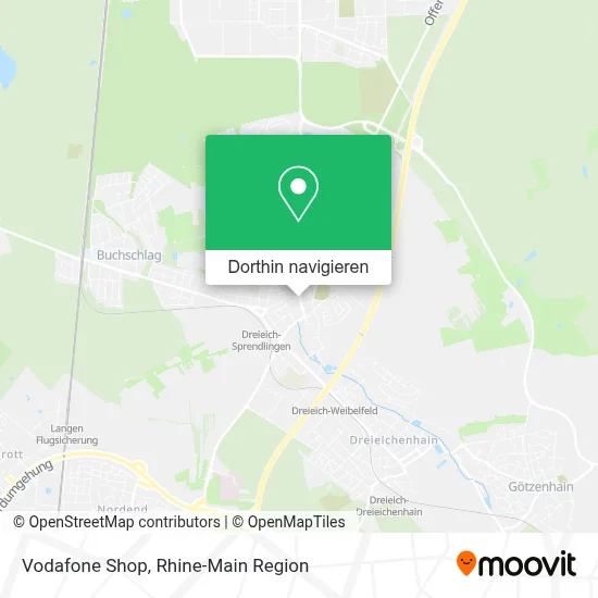 Vodafone Shop Karte