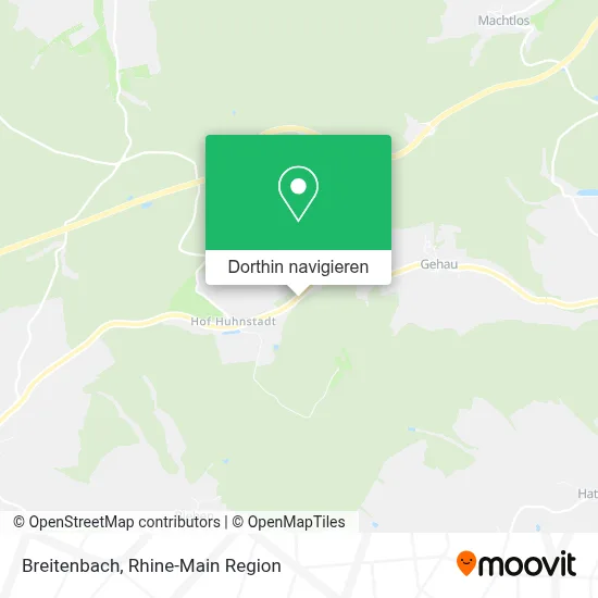 Breitenbach Karte
