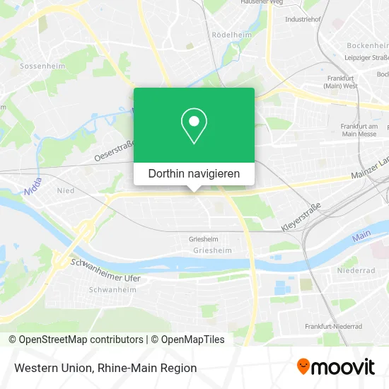 Western Union Karte