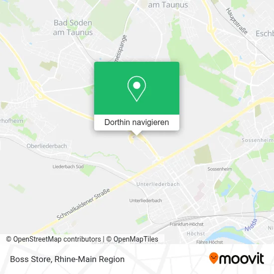 Boss Store Karte