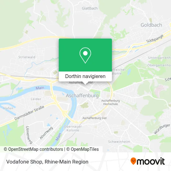 Vodafone Shop Karte