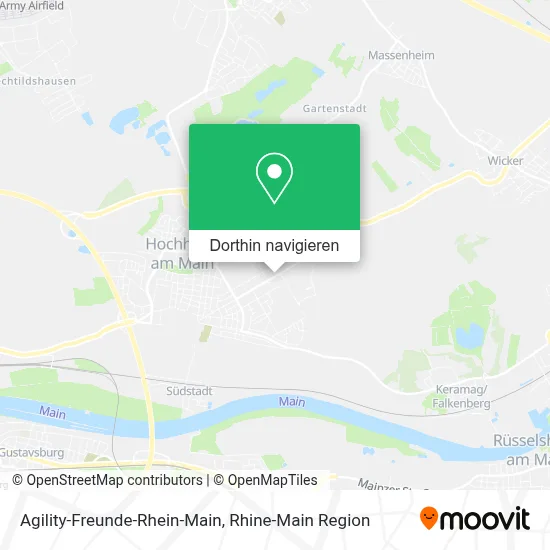 Agility-Freunde-Rhein-Main Karte
