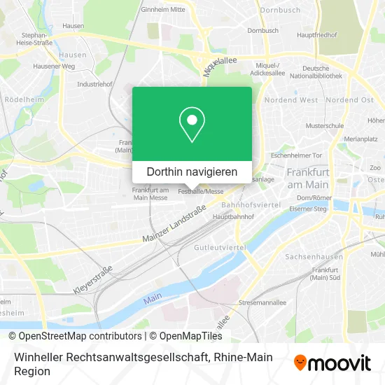 Winheller Rechtsanwaltsgesellschaft Karte