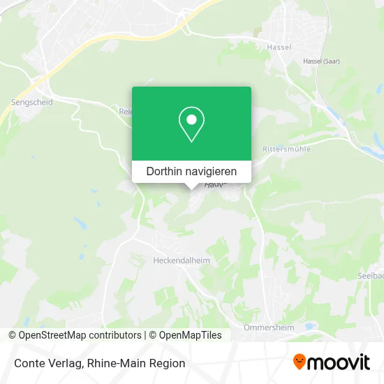 Conte Verlag Karte