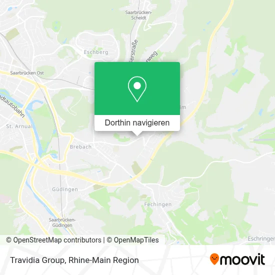 Travidia Group Karte