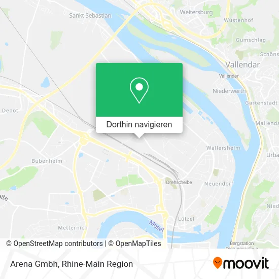 Arena Gmbh Karte
