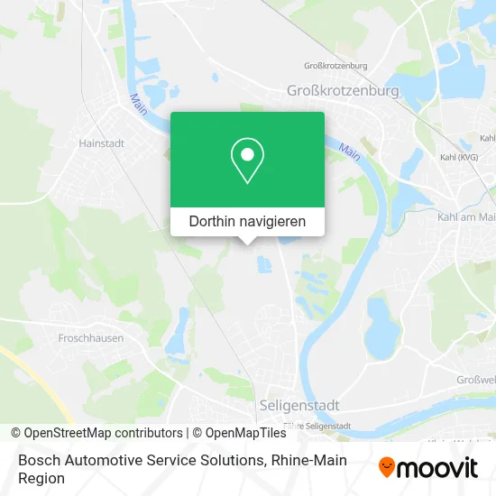 Bosch Automotive Service Solutions Karte