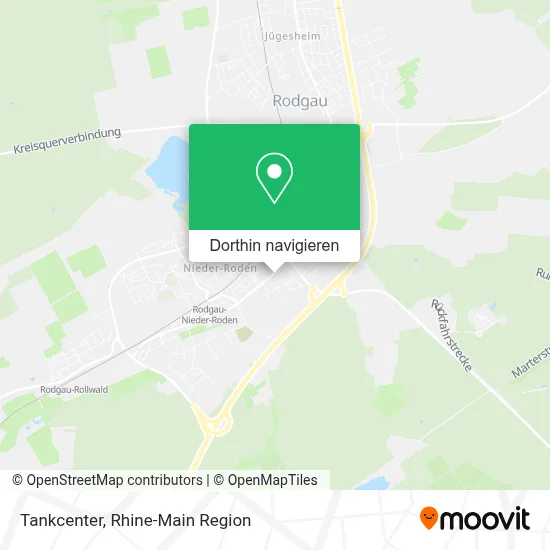 Tankcenter Karte