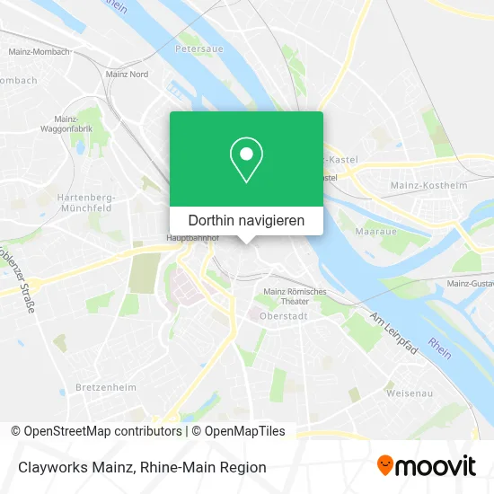 Clayworks Mainz Karte