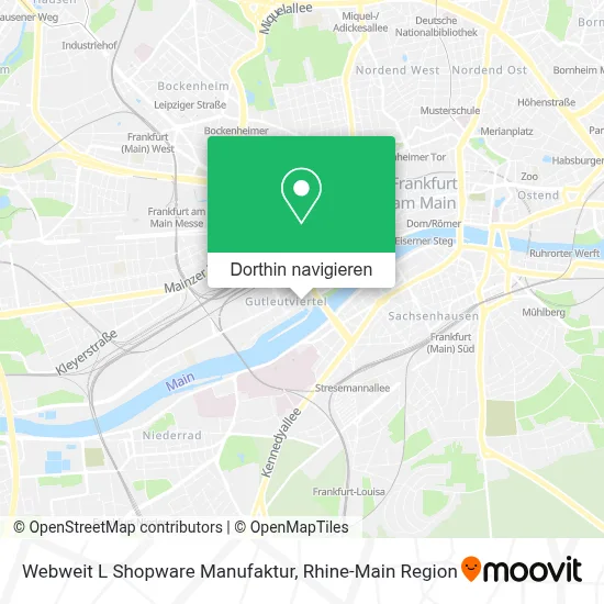 Webweit L Shopware Manufaktur Karte
