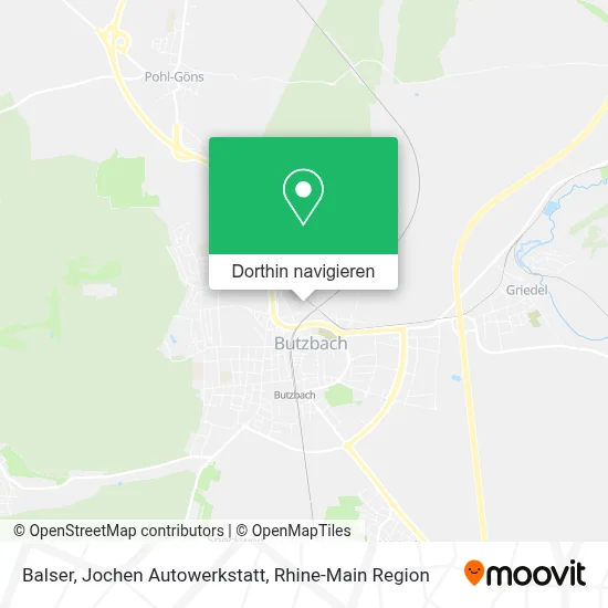 Balser, Jochen Autowerkstatt Karte
