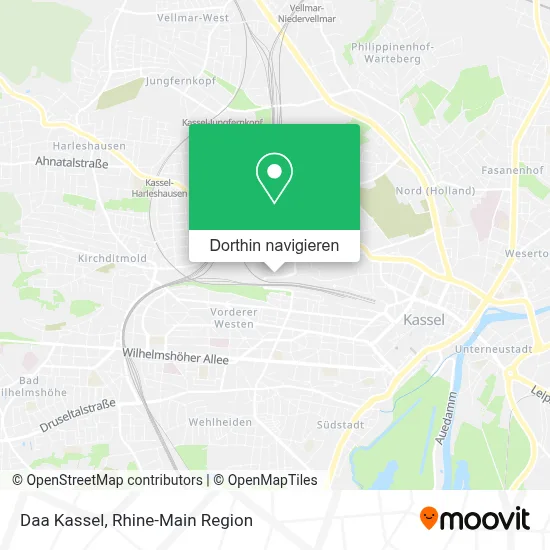 Daa Kassel Karte
