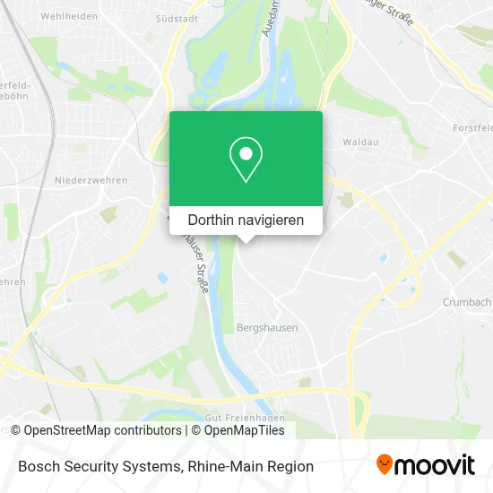 Bosch Security Systems Karte