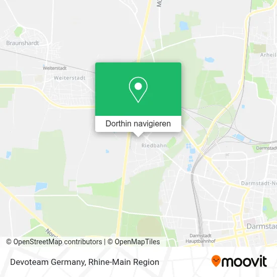 Devoteam Germany Karte