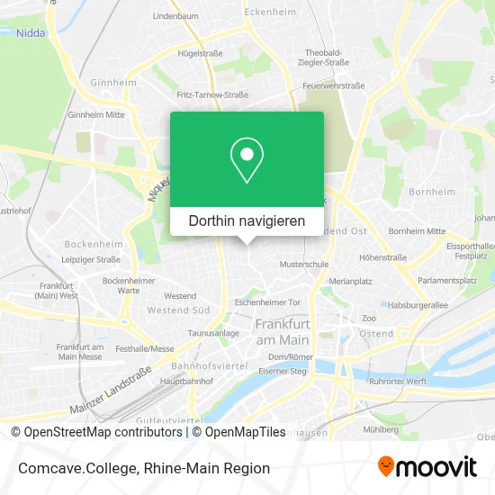 Comcave.College Karte