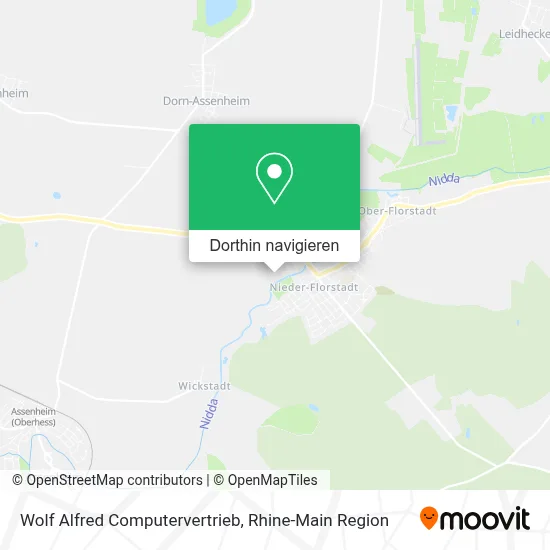Wolf Alfred Computervertrieb Karte