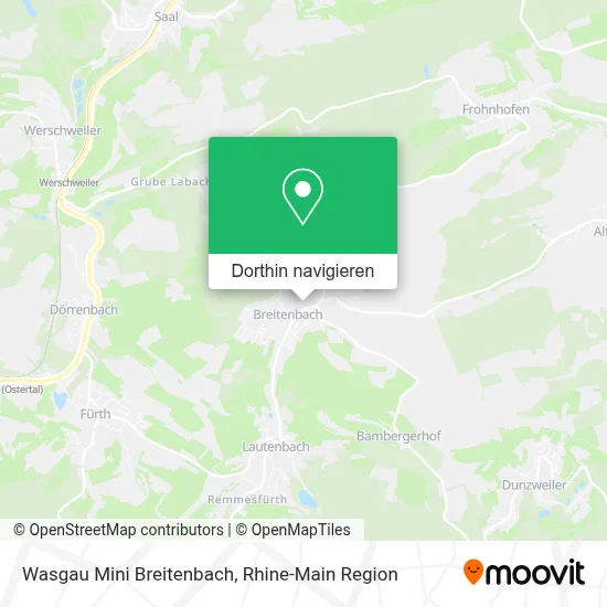 Wasgau Mini Breitenbach Karte