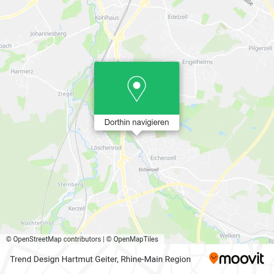 Trend Design Hartmut Geiter Karte