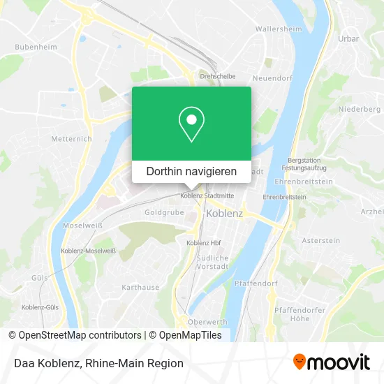 Daa Koblenz Karte
