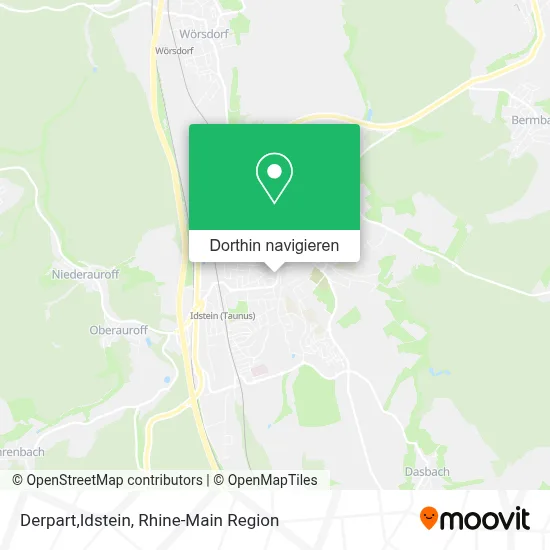 Derpart,Idstein Karte