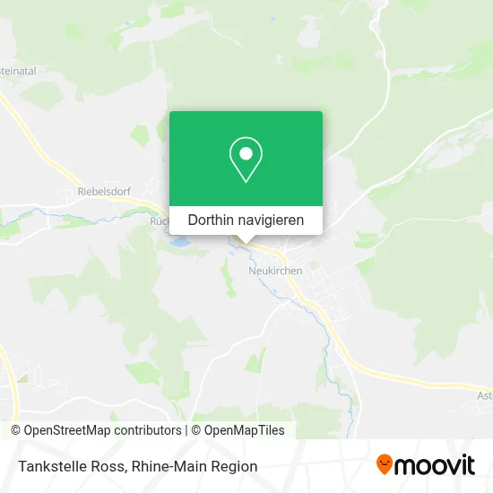 Tankstelle Ross Karte