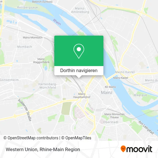 Western Union Karte