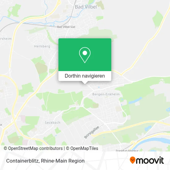 Containerblitz Karte
