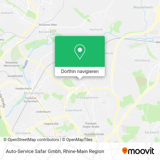 Auto-Service Safar Gmbh Karte