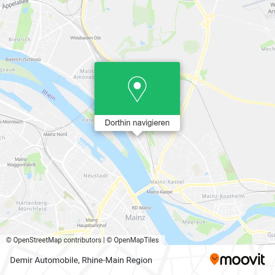 Demir Automobile Karte