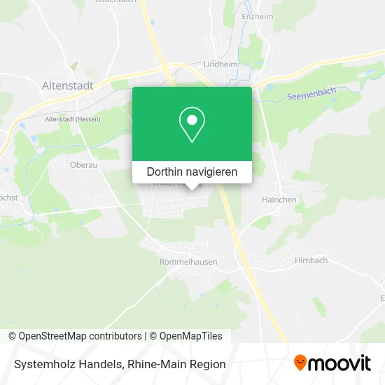 Systemholz Handels Karte