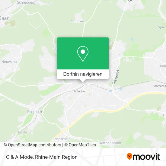 C & A Mode Karte