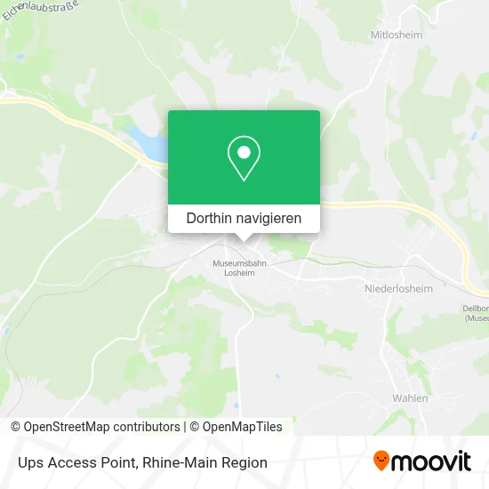 Ups Access Point Karte