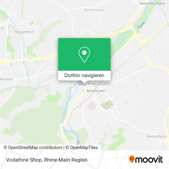 Vodafone Shop Karte