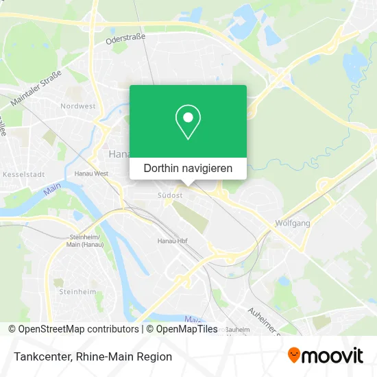 Tankcenter Karte