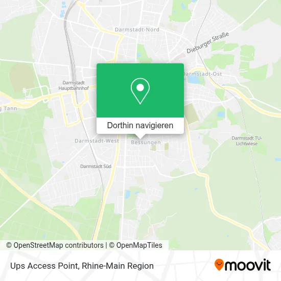 Ups Access Point Karte