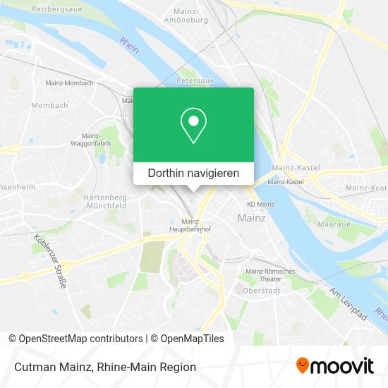 Cutman Mainz Karte