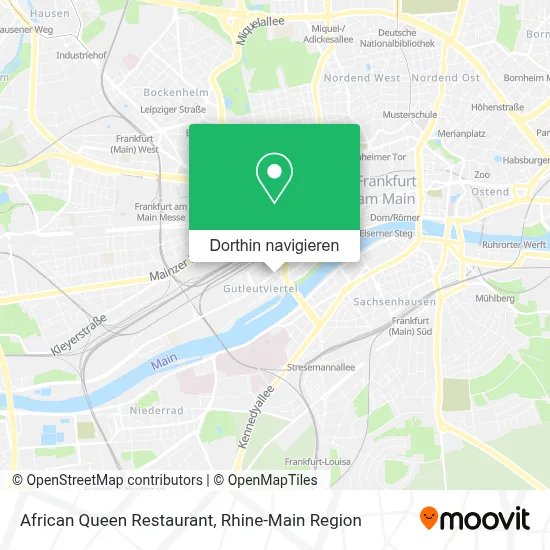 African Queen Restaurant Karte