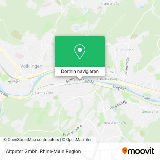 Altpeter Gmbh Karte