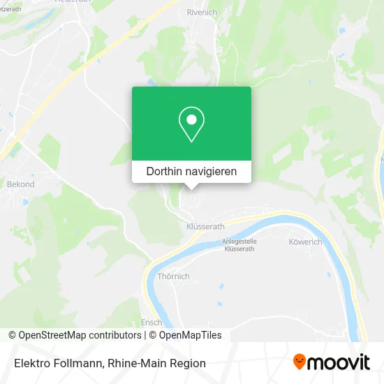 Elektro Follmann Karte
