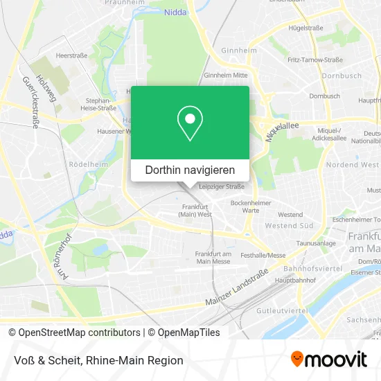 Voß & Scheit Karte