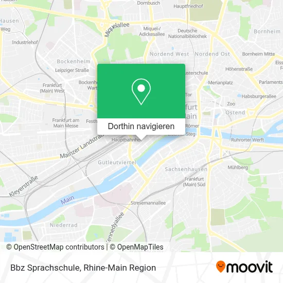 Bbz Sprachschule Karte