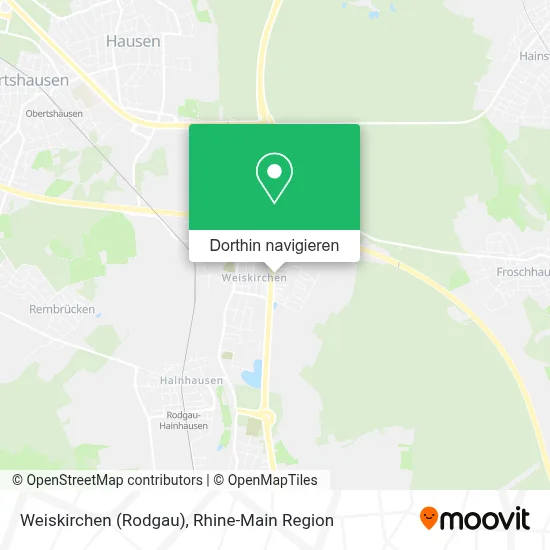 Weiskirchen (Rodgau) Karte
