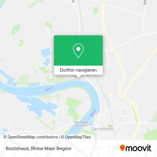 Bootshaus Karte